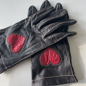 Moschino Leather Gloves